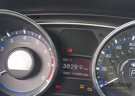 2014 Hyundai Sonata Gls z USA, uszkodzony, nr VIN 5NPEB4AC6EH831156